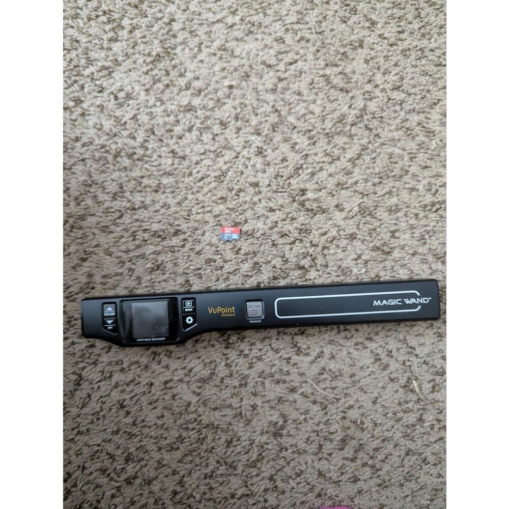 VuPoint Magic Wand Portable Scanner PDS-ST470-VP-BX2 with 32GB MicroSD